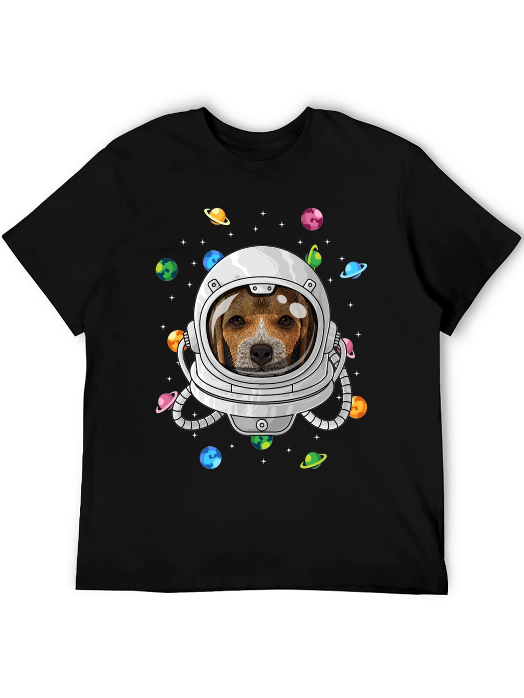 Beagle Astronaut T-Shirt – Space Dog Graphic Tee
