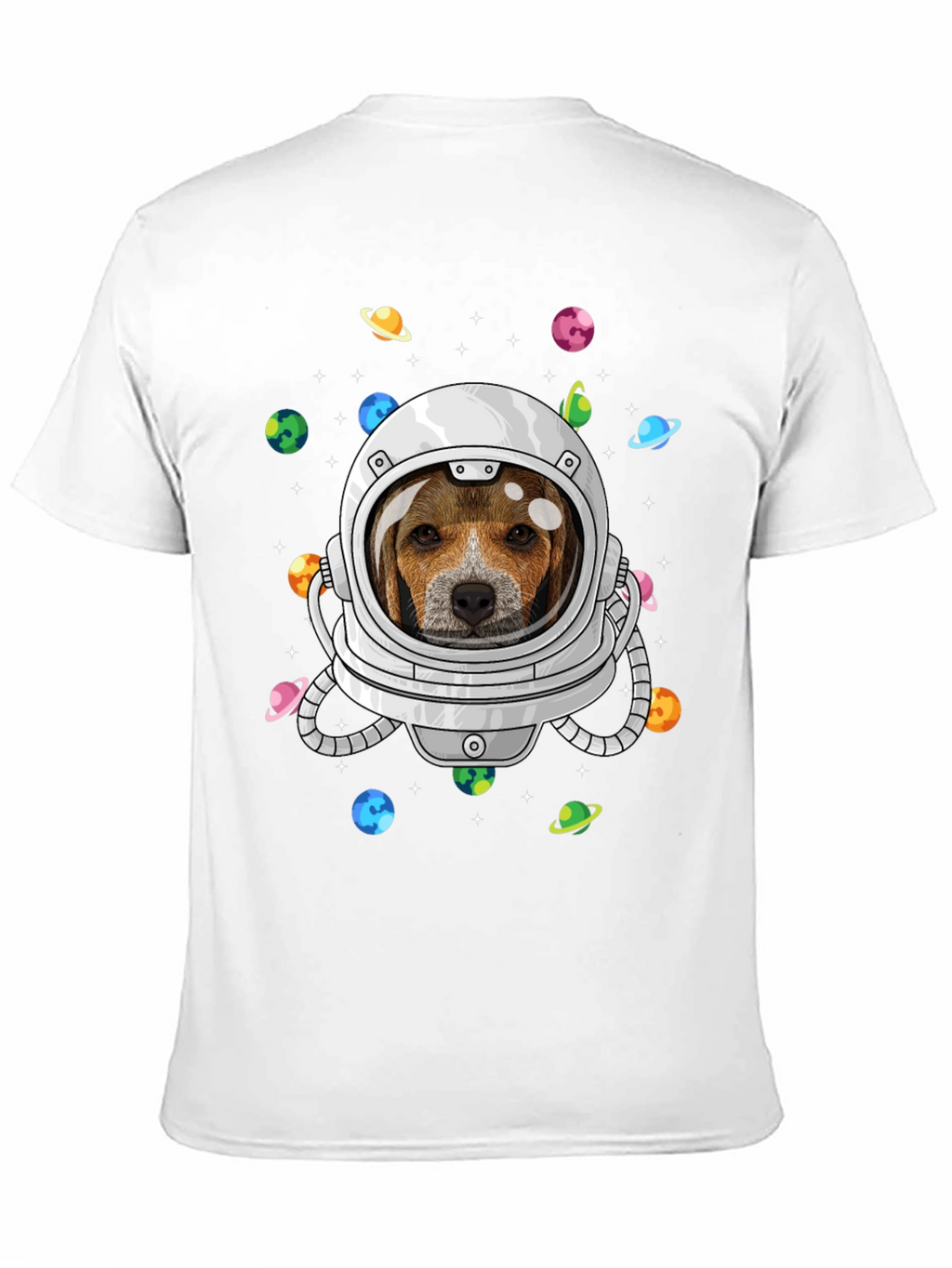 Beagle Astronaut T-Shirt – Space Dog Graphic Tee