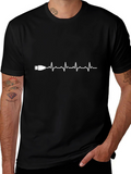 USB Heartbeat T-Shirt - Tech Humor Tee