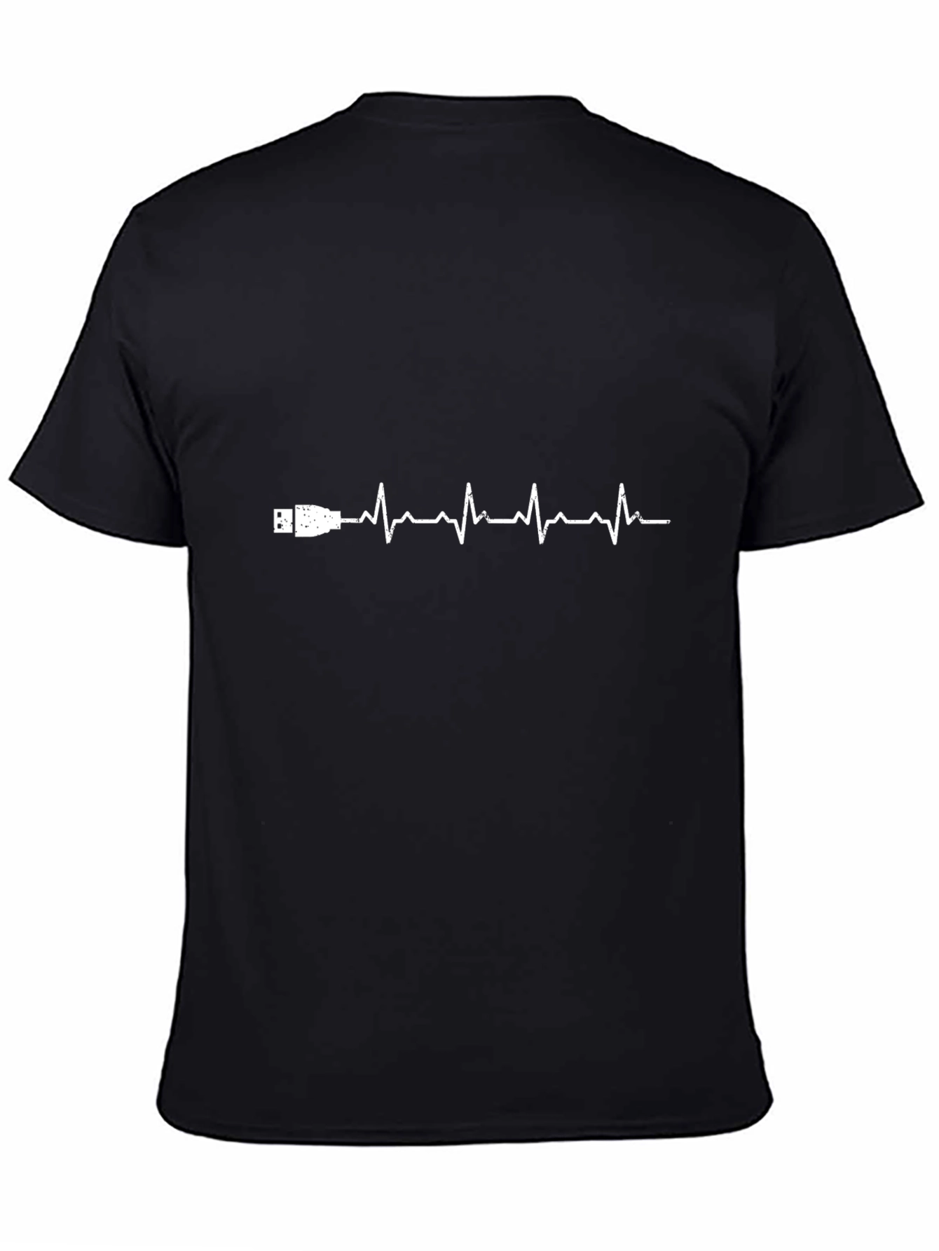 USB Heartbeat T-Shirt - Tech Humor Tee