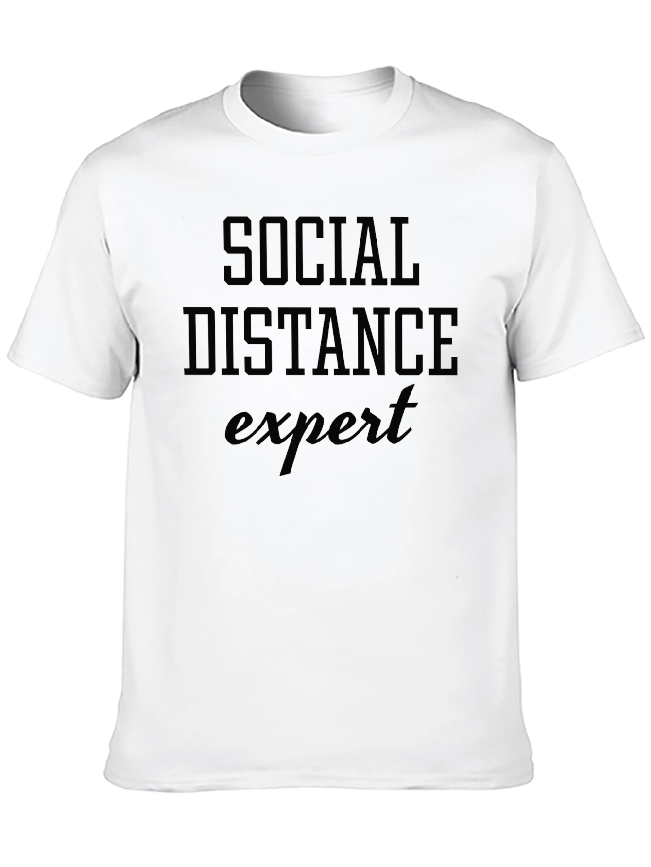 Social Distance Expert Novelty T-Shirt