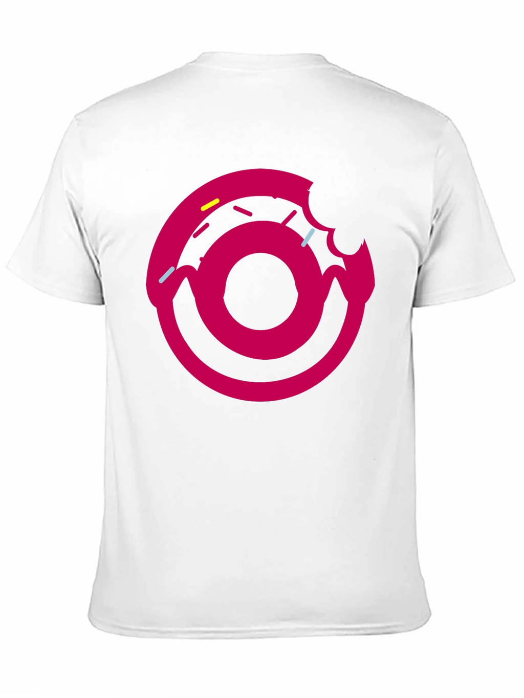 Donut Graphic T-Shirt - Black Fun Casual Tee