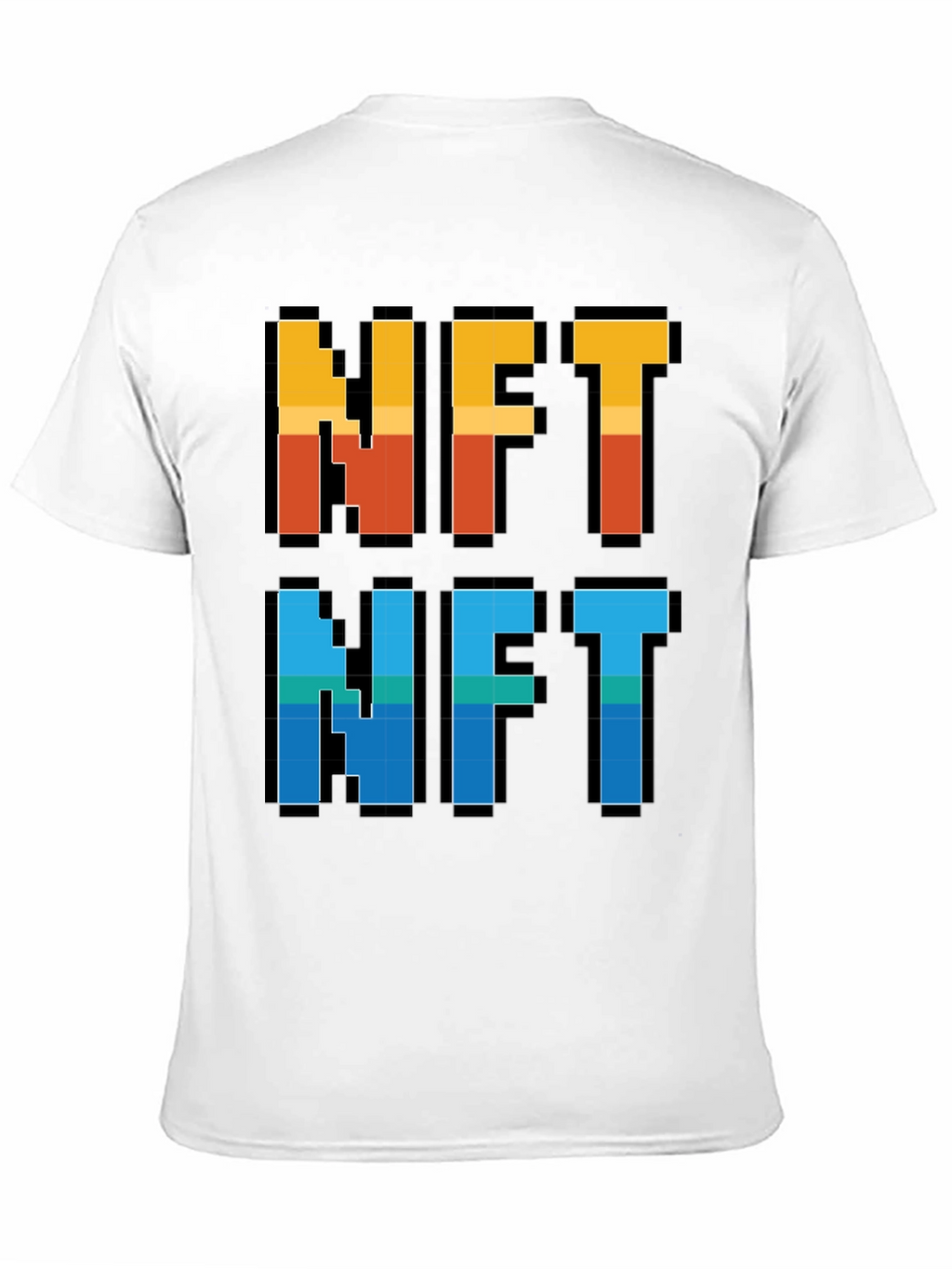 Pixelated NFT T-Shirt - Crypto Art Fashion