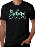Believe Graphic Tee - Stylish Comfort