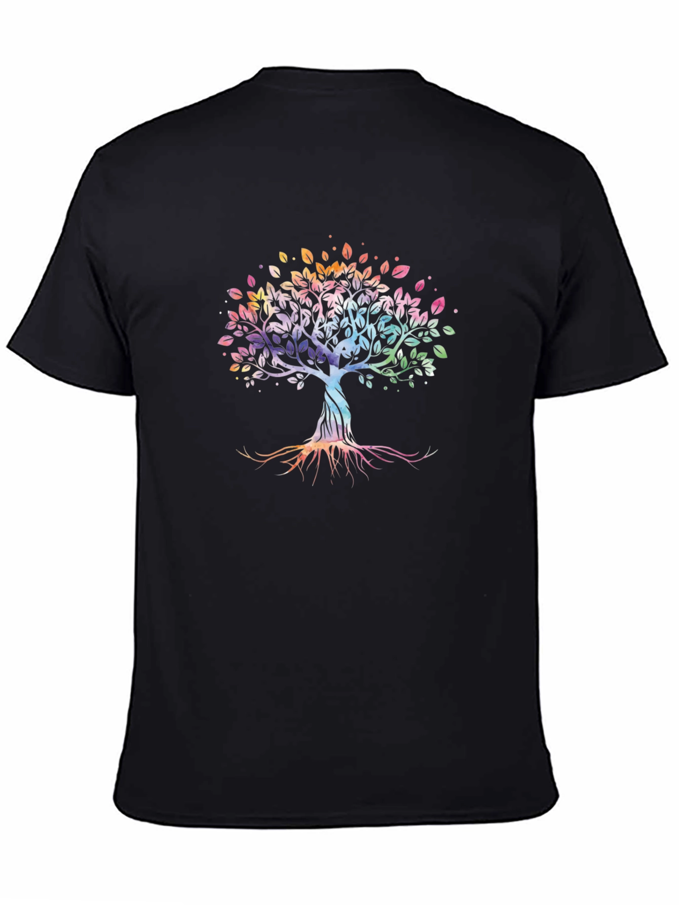 Colorful Tree of Life Graphic T-Shirt