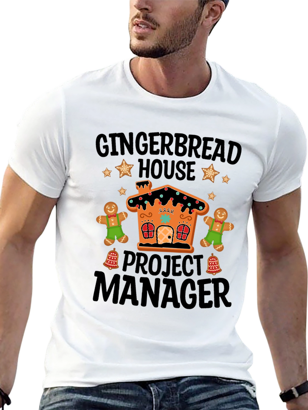 Gingerbread House Project Manager T-Shirt
