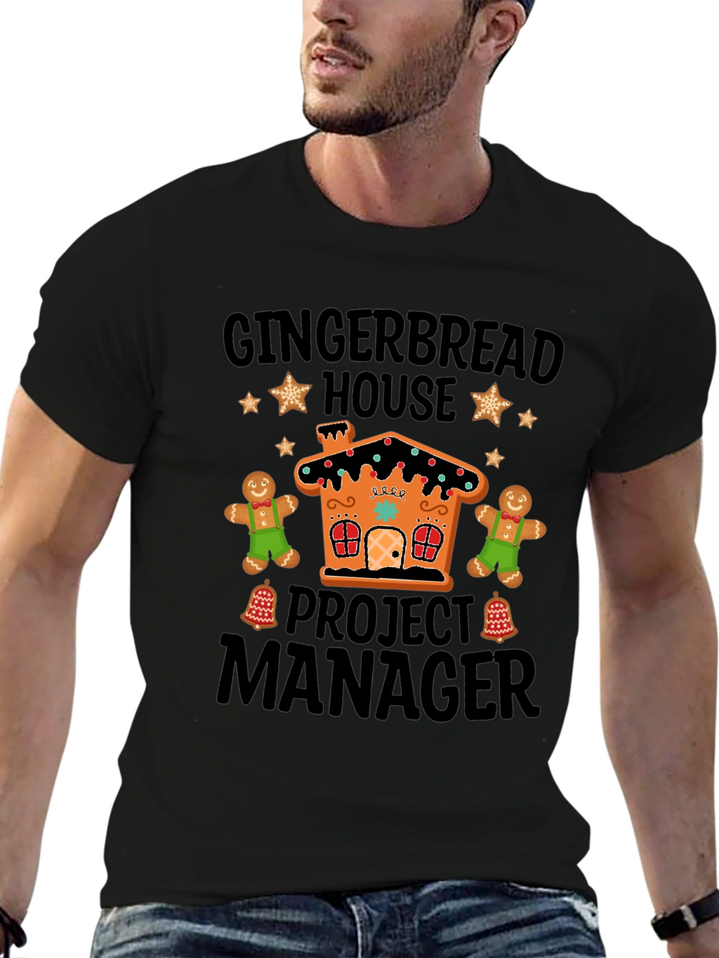Gingerbread House Project Manager T-Shirt
