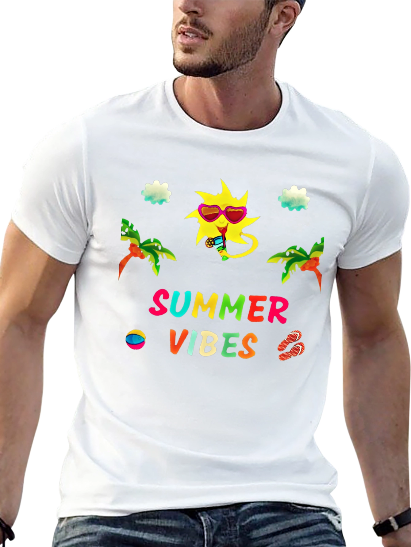 Summer Vibes Graphic Tee - Unisex