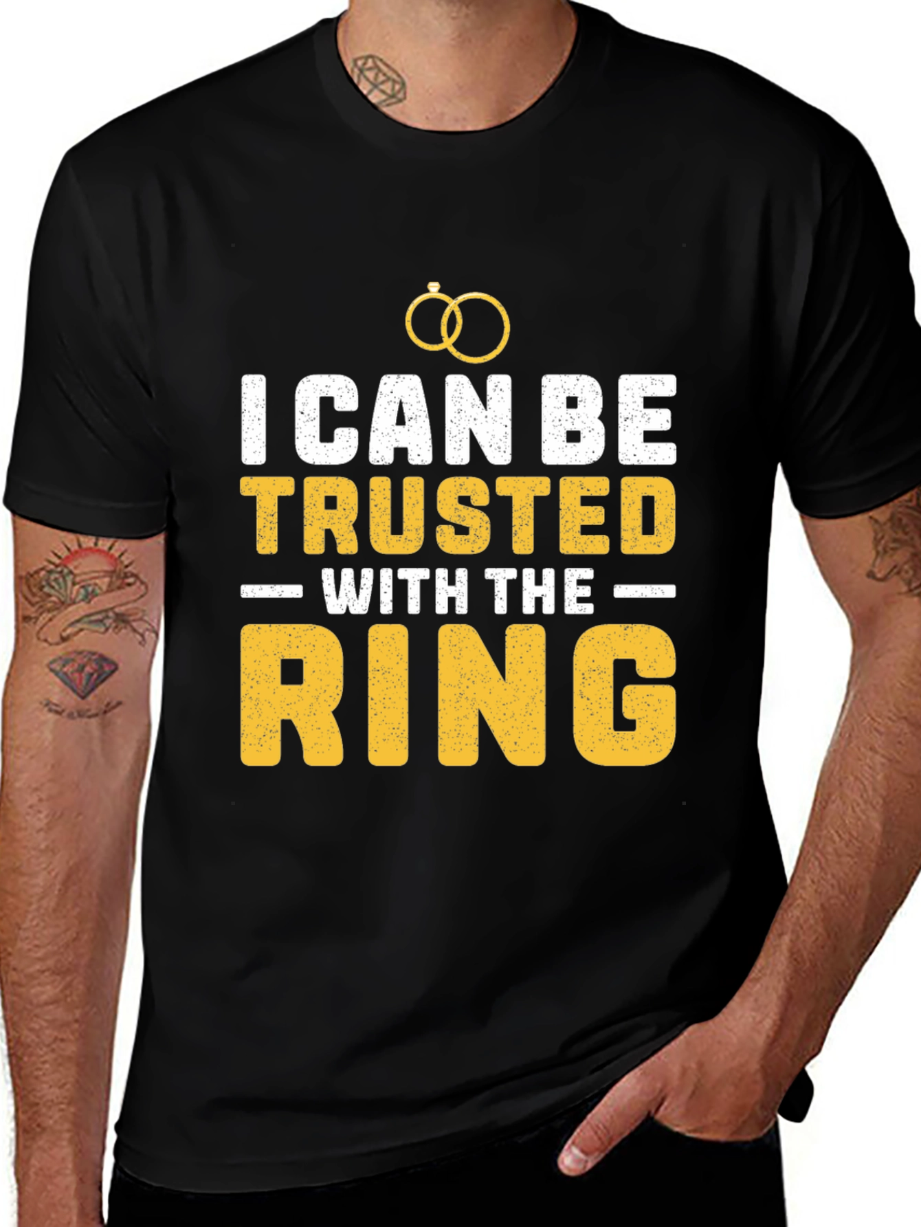 I Can Be Trusted With The Ring T-Shirt