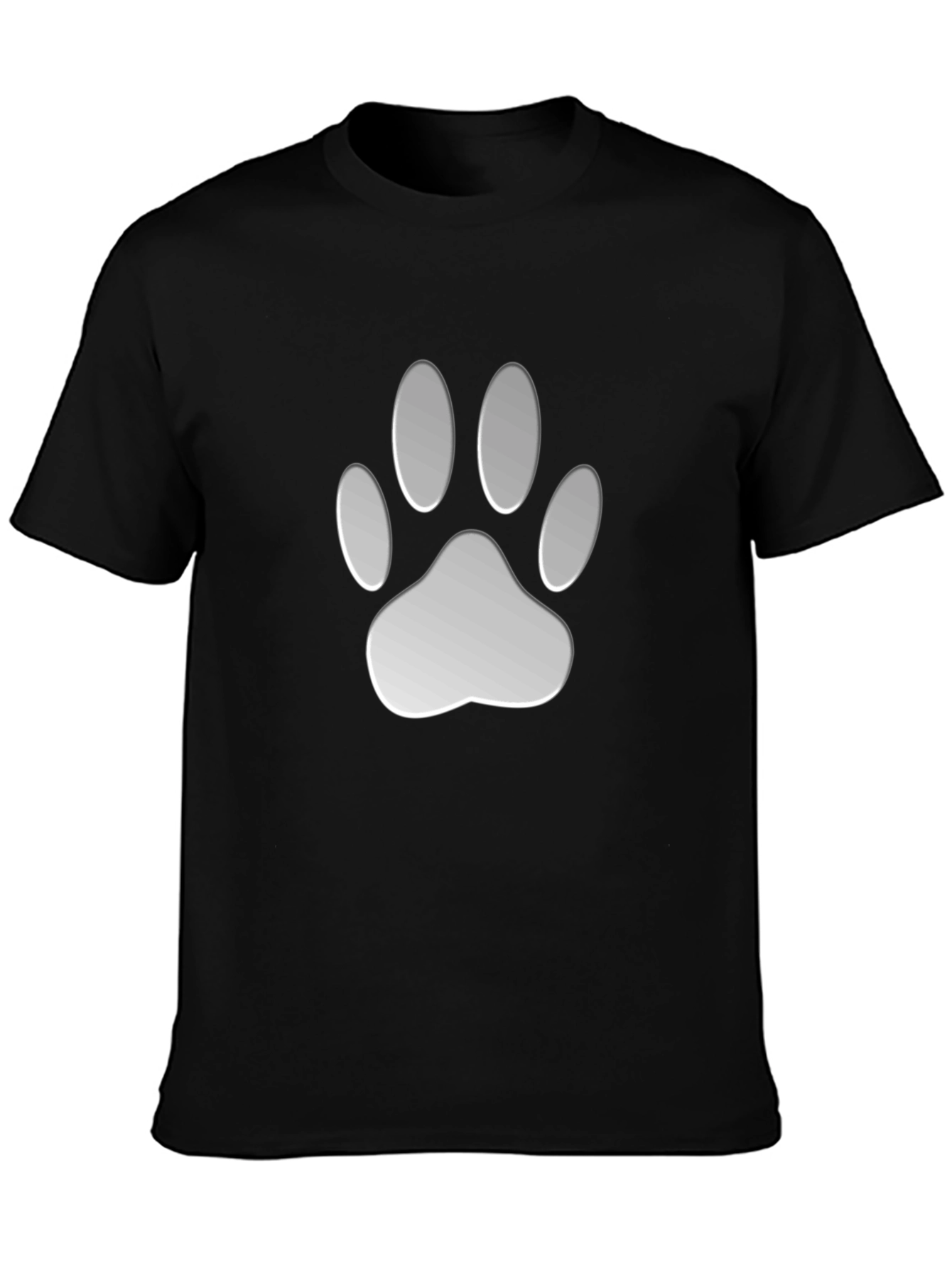 Paw Print Graphic Tee - Casual Comfort