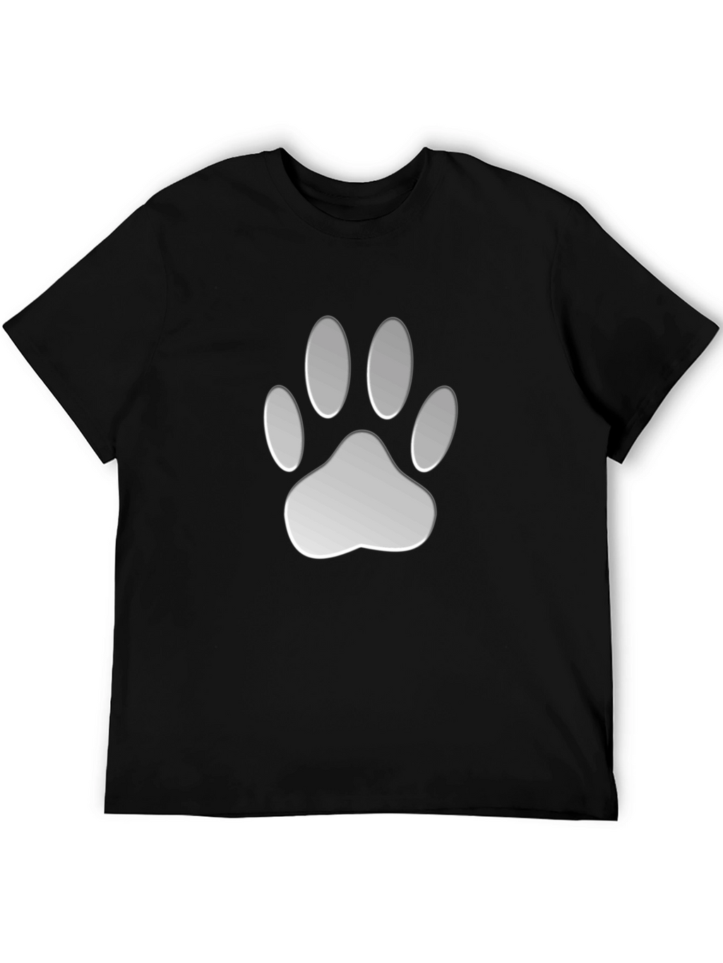 Paw Print Graphic Tee - Casual Comfort