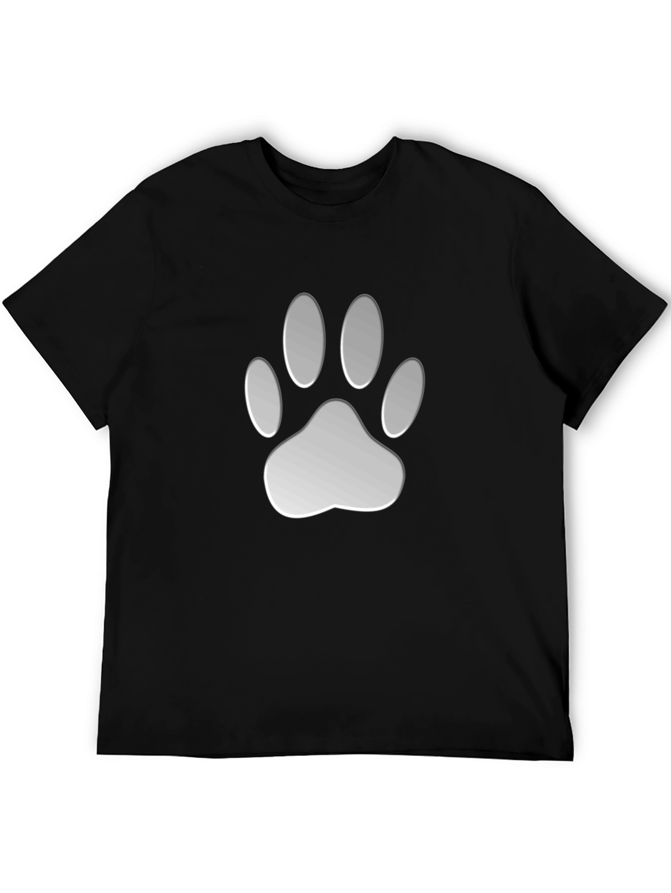 Paw Print Graphic Tee - Casual Comfort