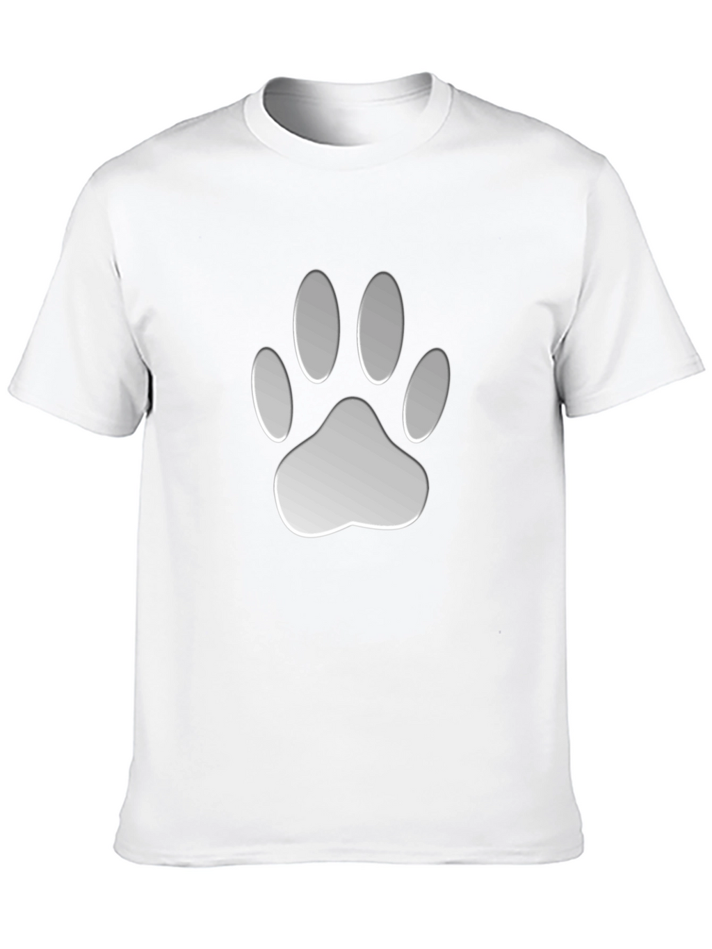Paw Print Graphic Tee - Casual Comfort