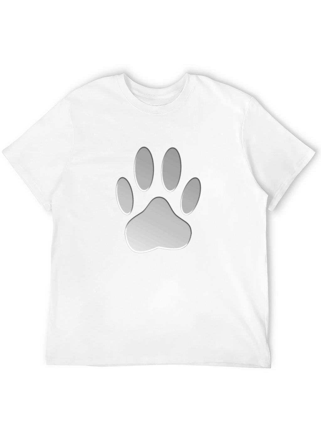 Paw Print Graphic Tee - Casual Comfort