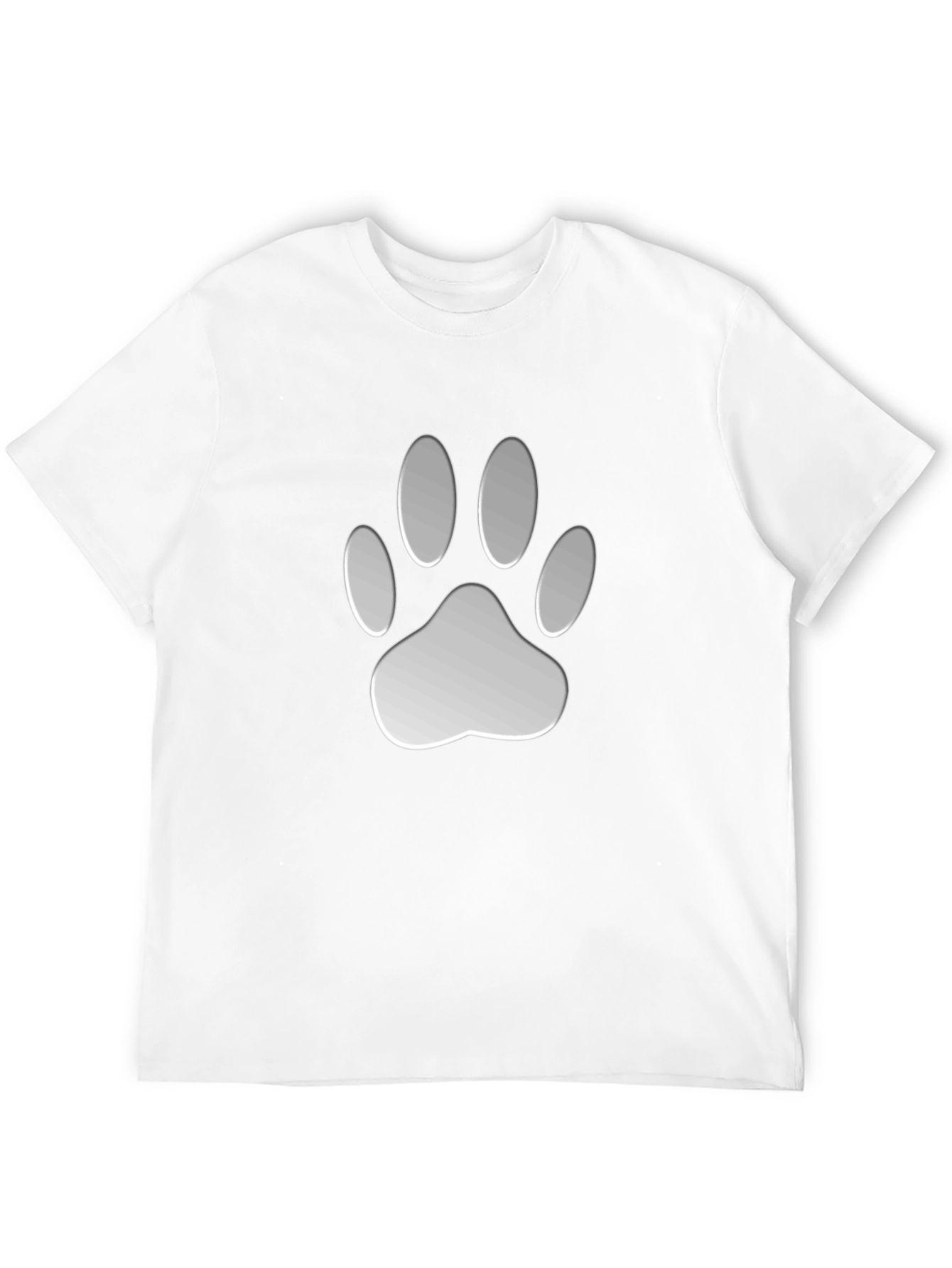 Paw Print Graphic Tee - Casual Comfort