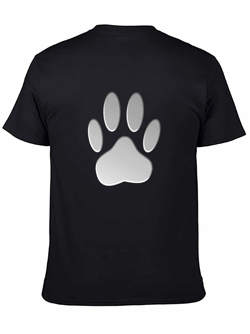 Paw Print Graphic Tee - Casual Comfort