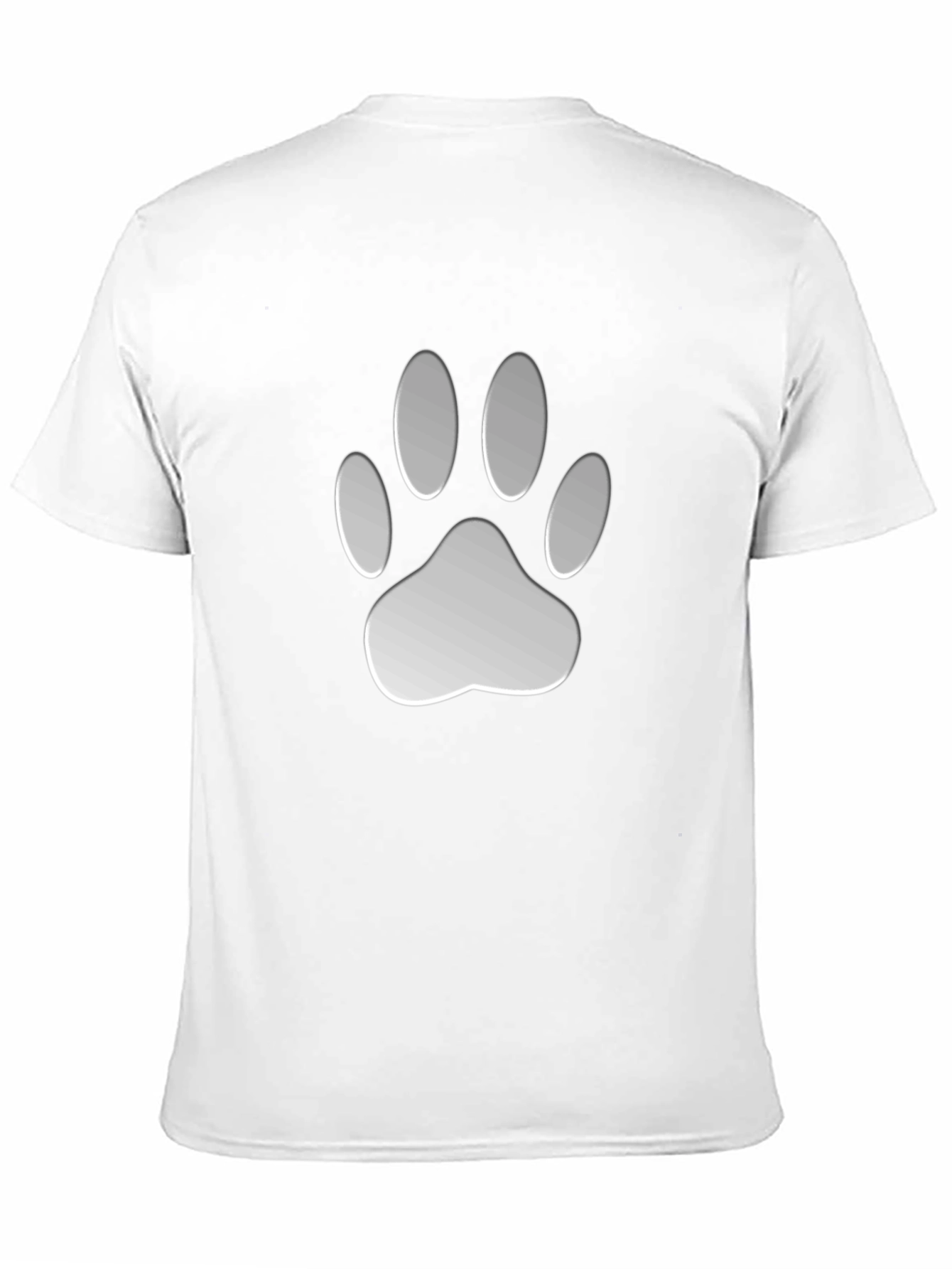 Paw Print Graphic Tee - Casual Comfort