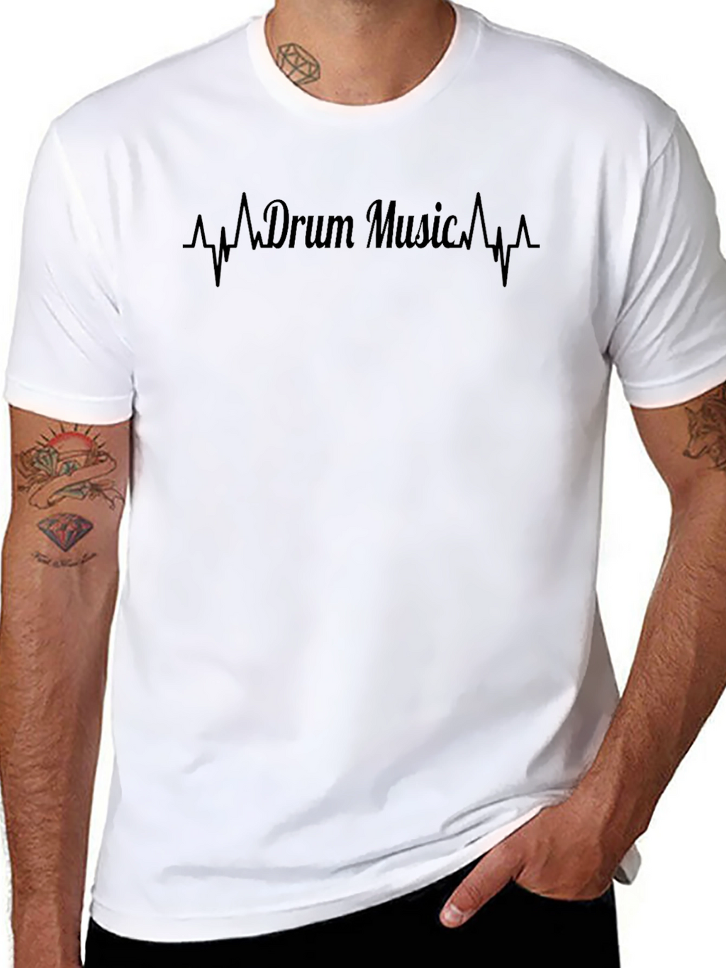 Drum Music Heartbeat T-Shirt
