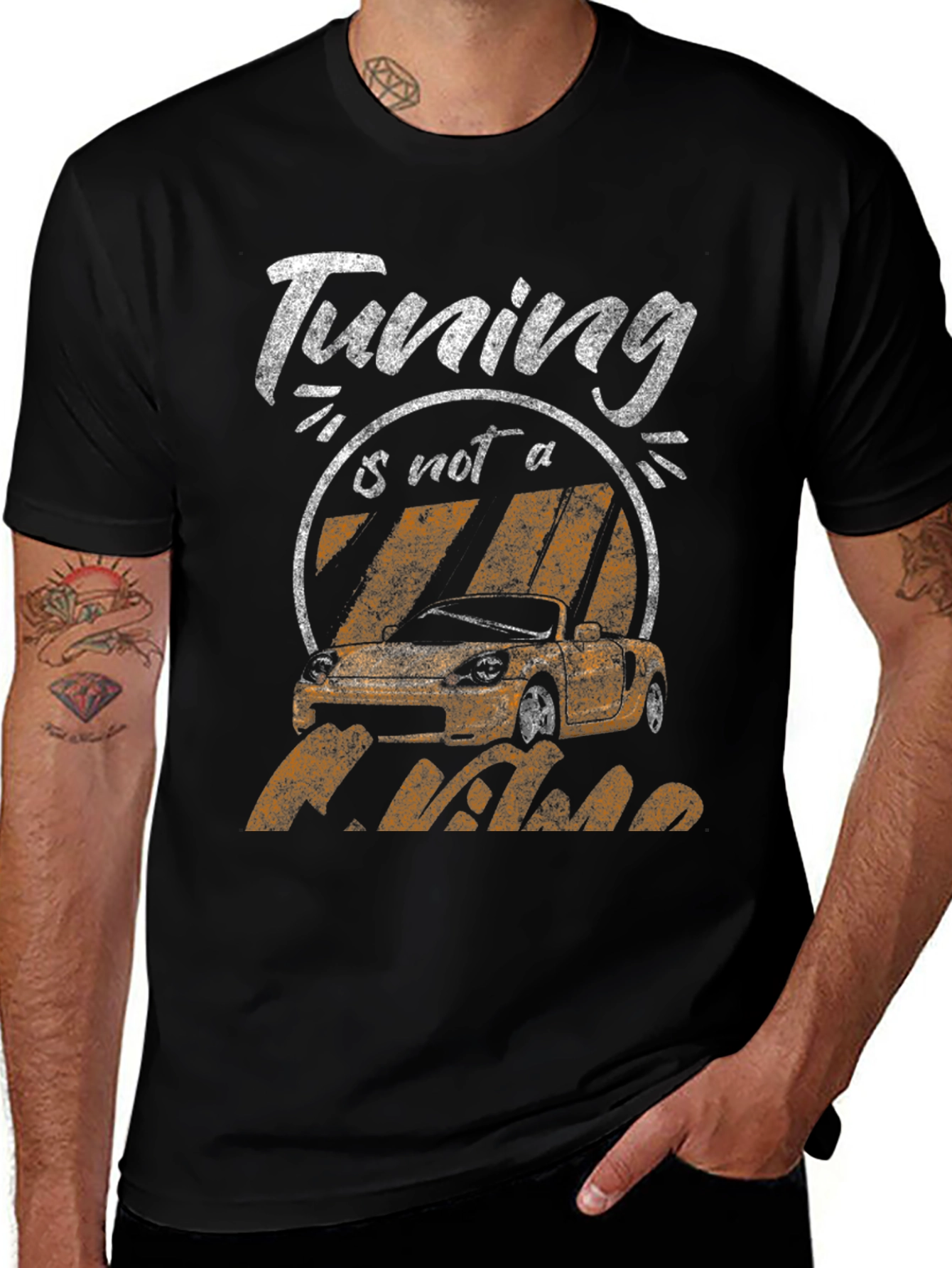 Tuning is Not a Crime Car Enthusiast T-Shirt