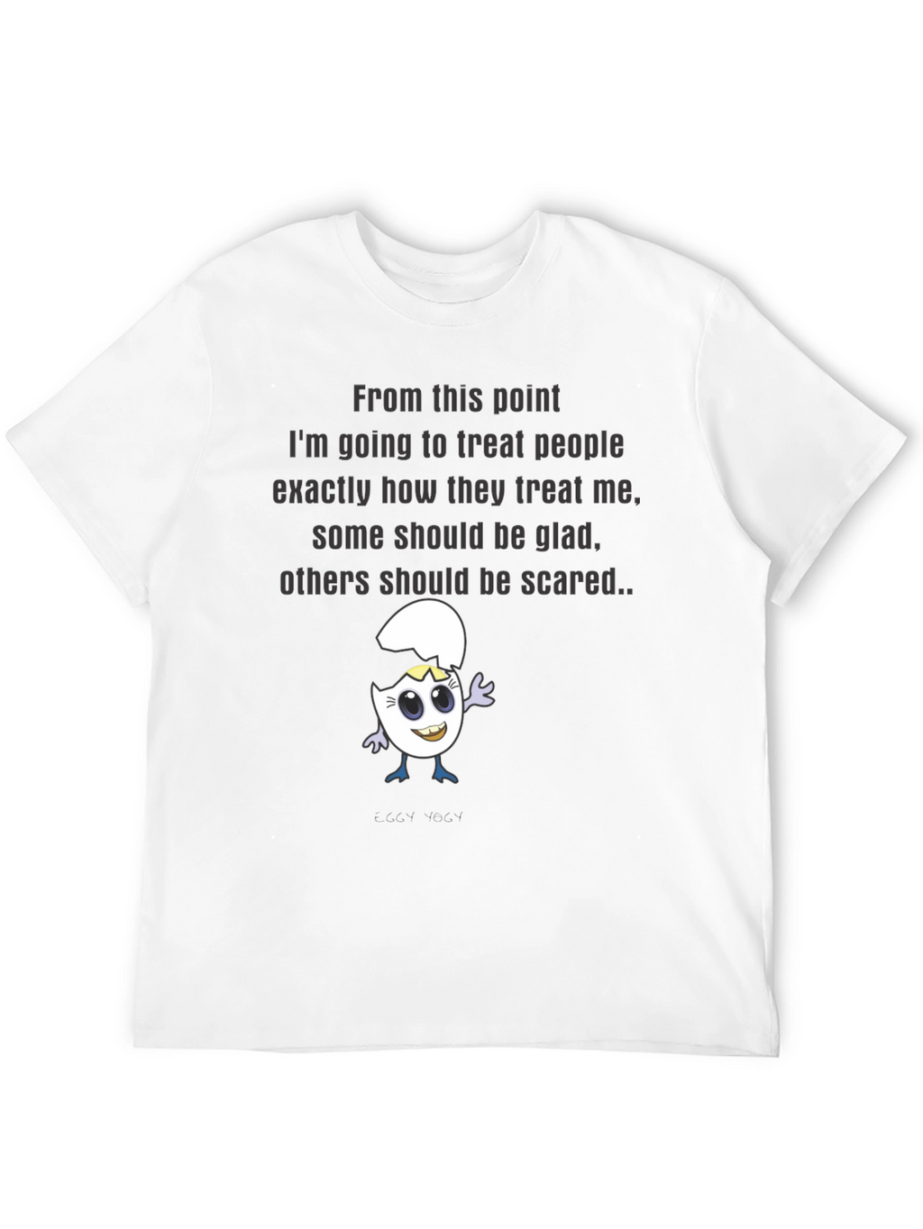 Treat People Black Graphic T-Shirt