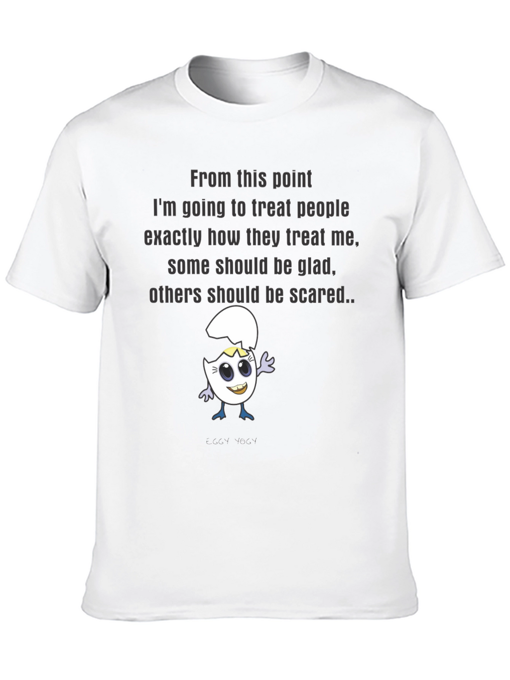 Treat People Black Graphic T-Shirt