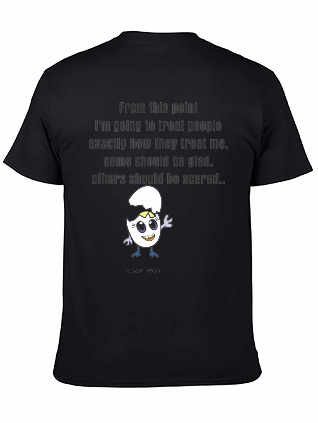 Treat People Black Graphic T-Shirt