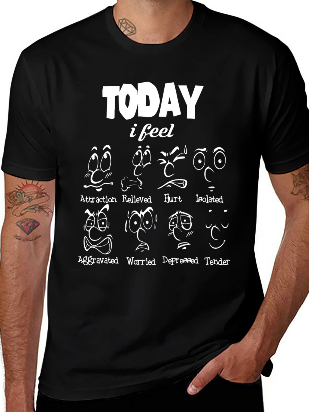 Emotional Expression T-Shirt
