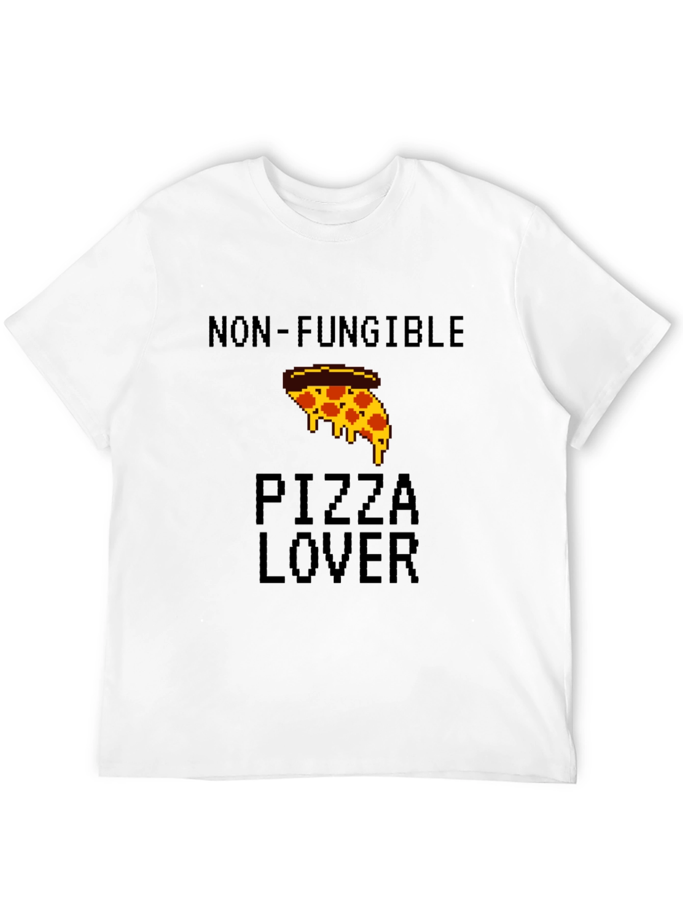 Non-Fungible Pizza Lover Graphic T-Shirt