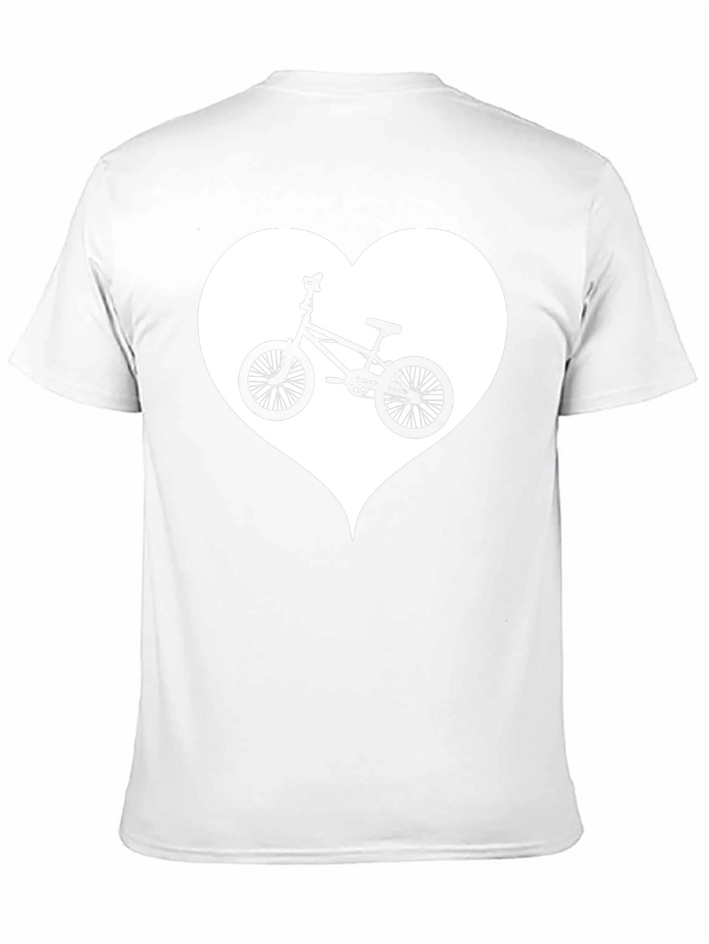 Bike Heart Graphic Tee - Stylish Casual Wear
