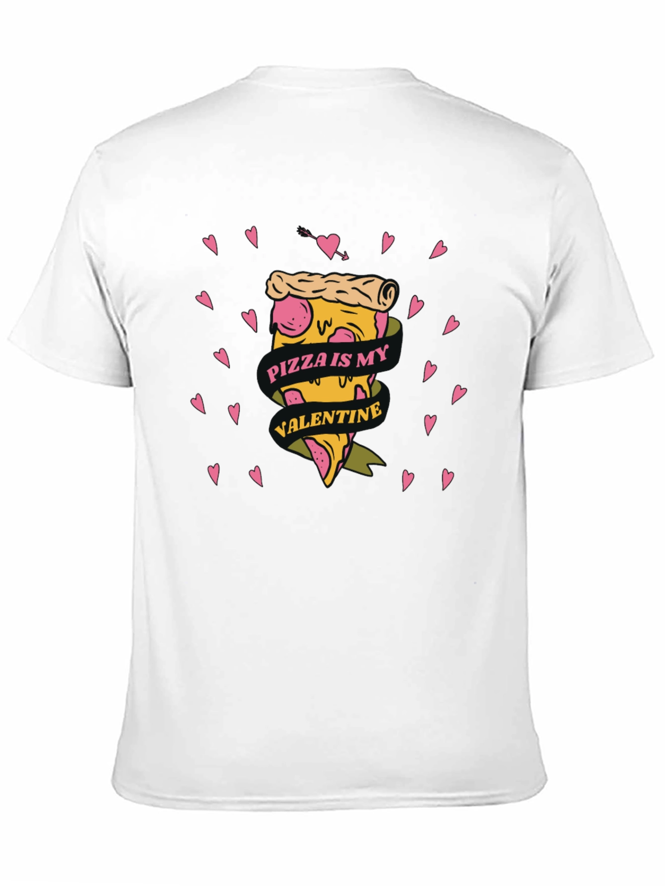 Pizza is My Valentine Graphic Tee