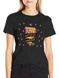 Pizza is My Valentine Graphic Tee