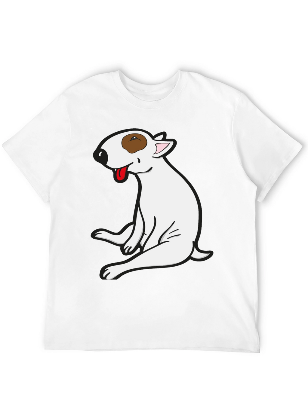 Bull Terrier Graphic Tee - Unique Dog Lover Shirt