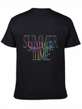 Summer Time Black T-Shirt