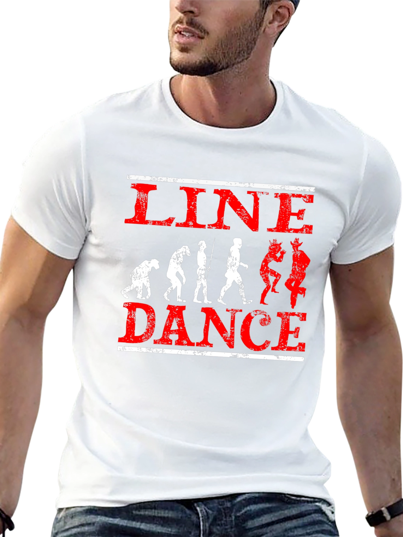 Line Dance Evolution Graphic Tee