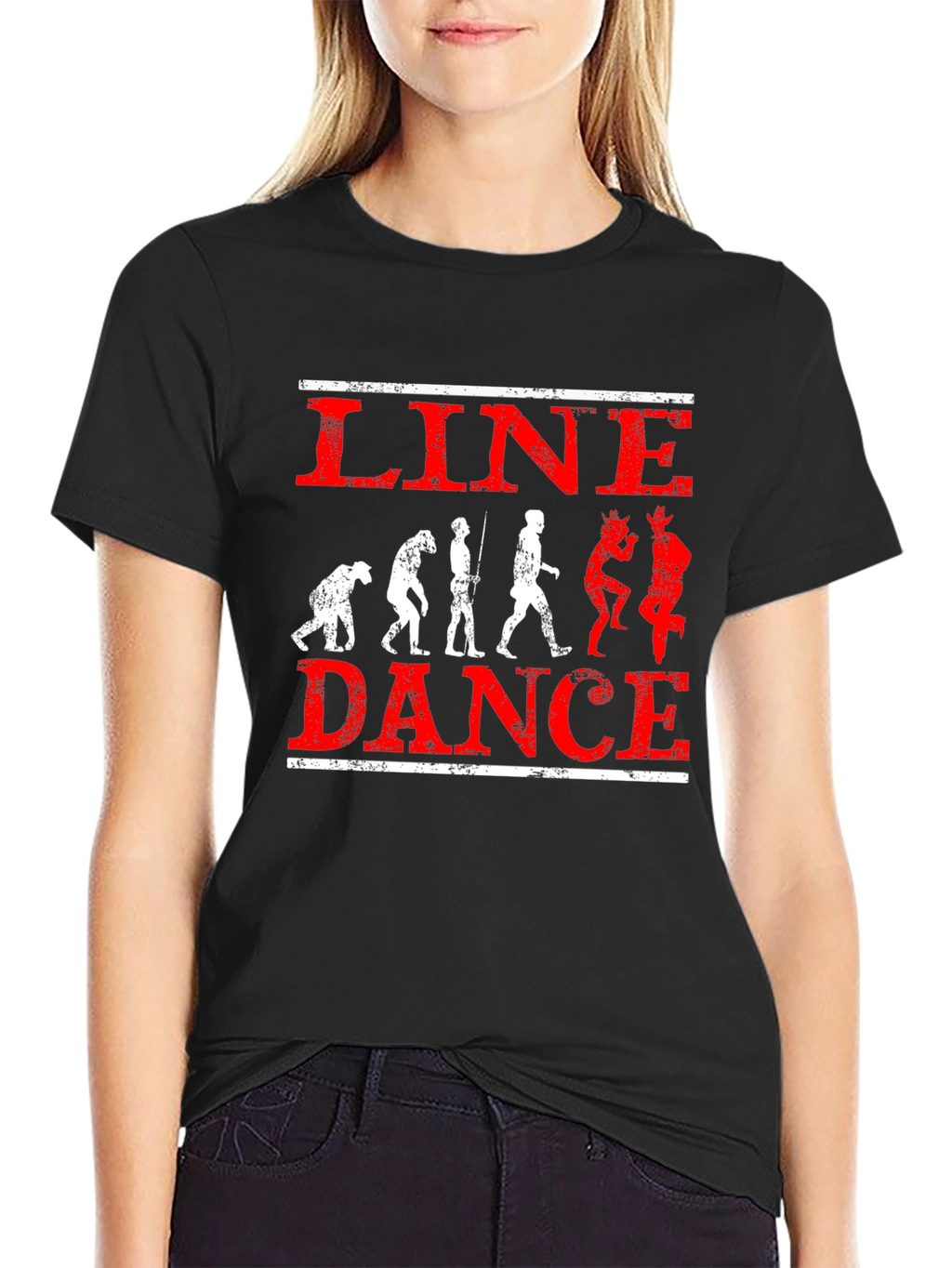 Line Dance Evolution Graphic Tee