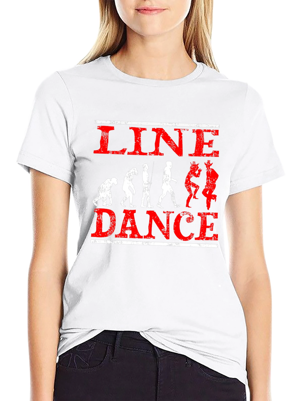 Line Dance Evolution Graphic Tee