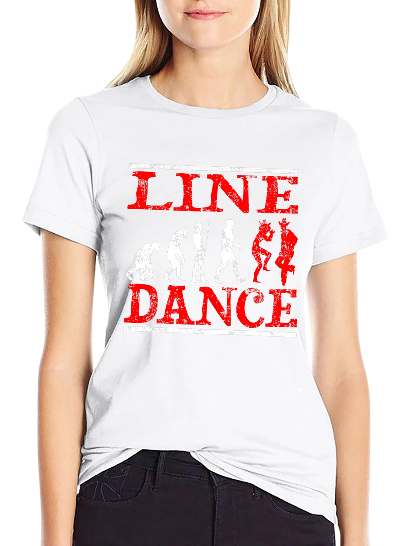 Line Dance Evolution Graphic Tee