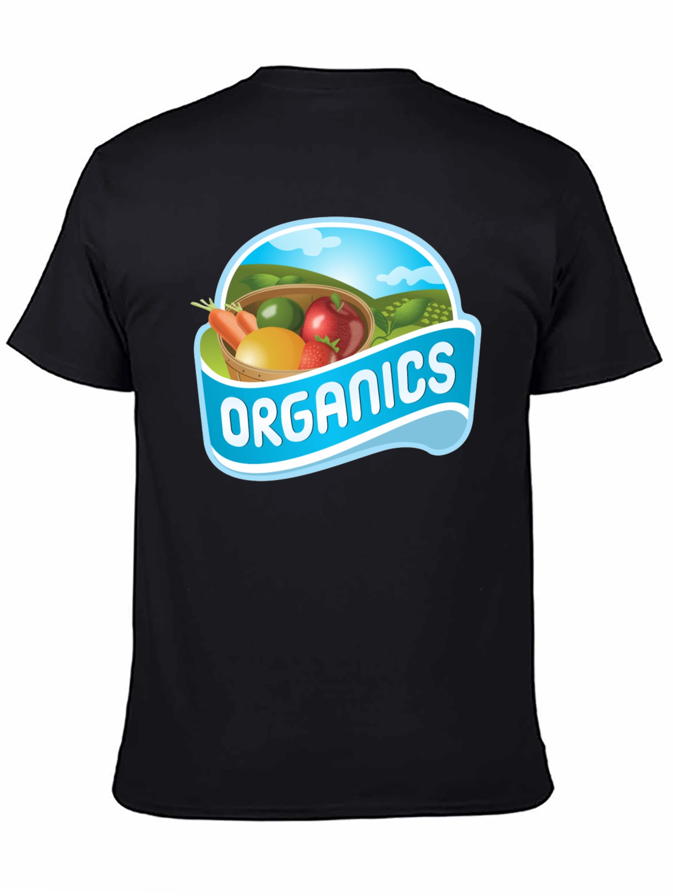 Organics Graphic T-Shirt Cotton Blend