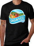 Organics Graphic T-Shirt Cotton Blend