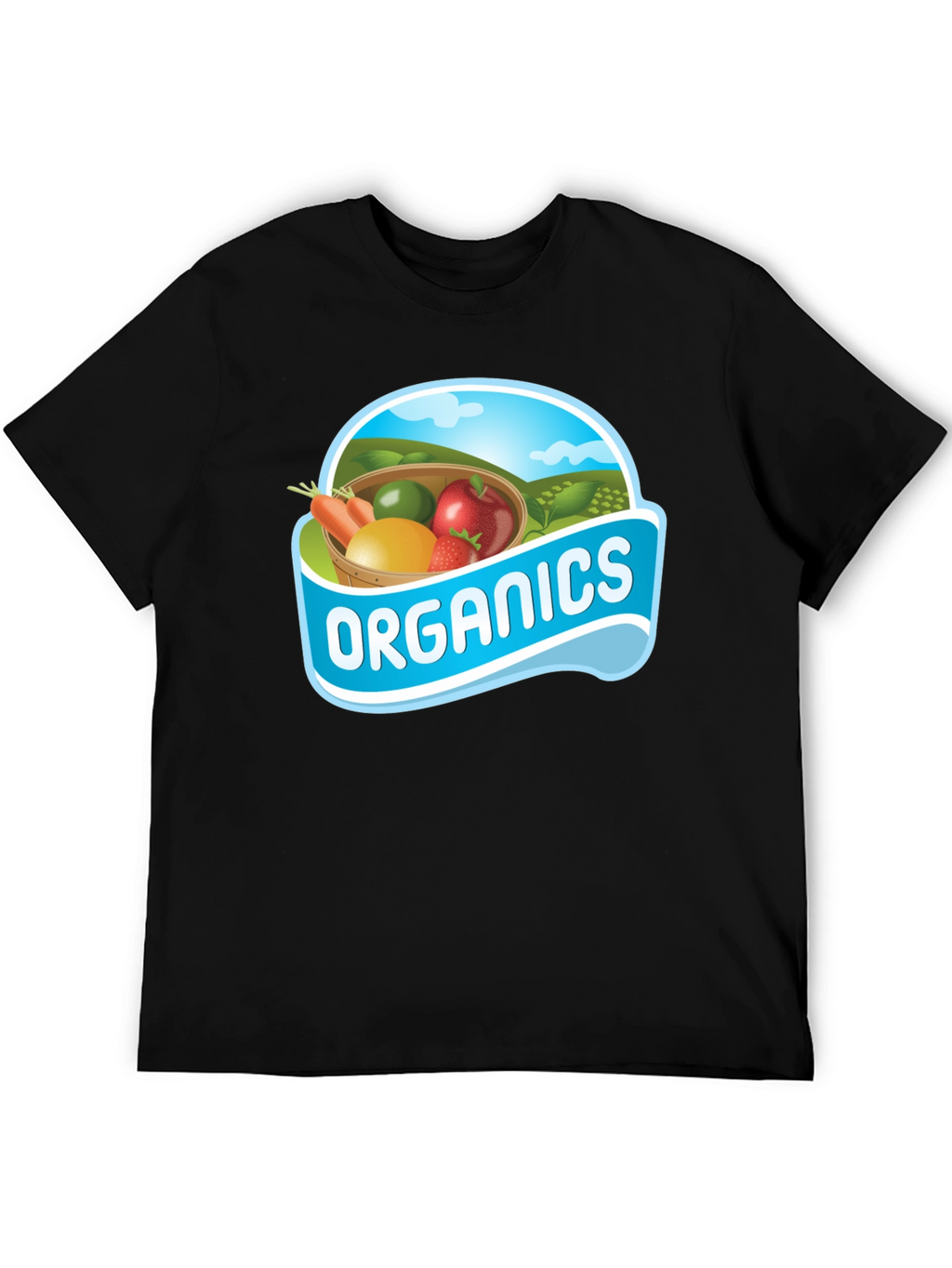 Organics Graphic T-Shirt Cotton Blend