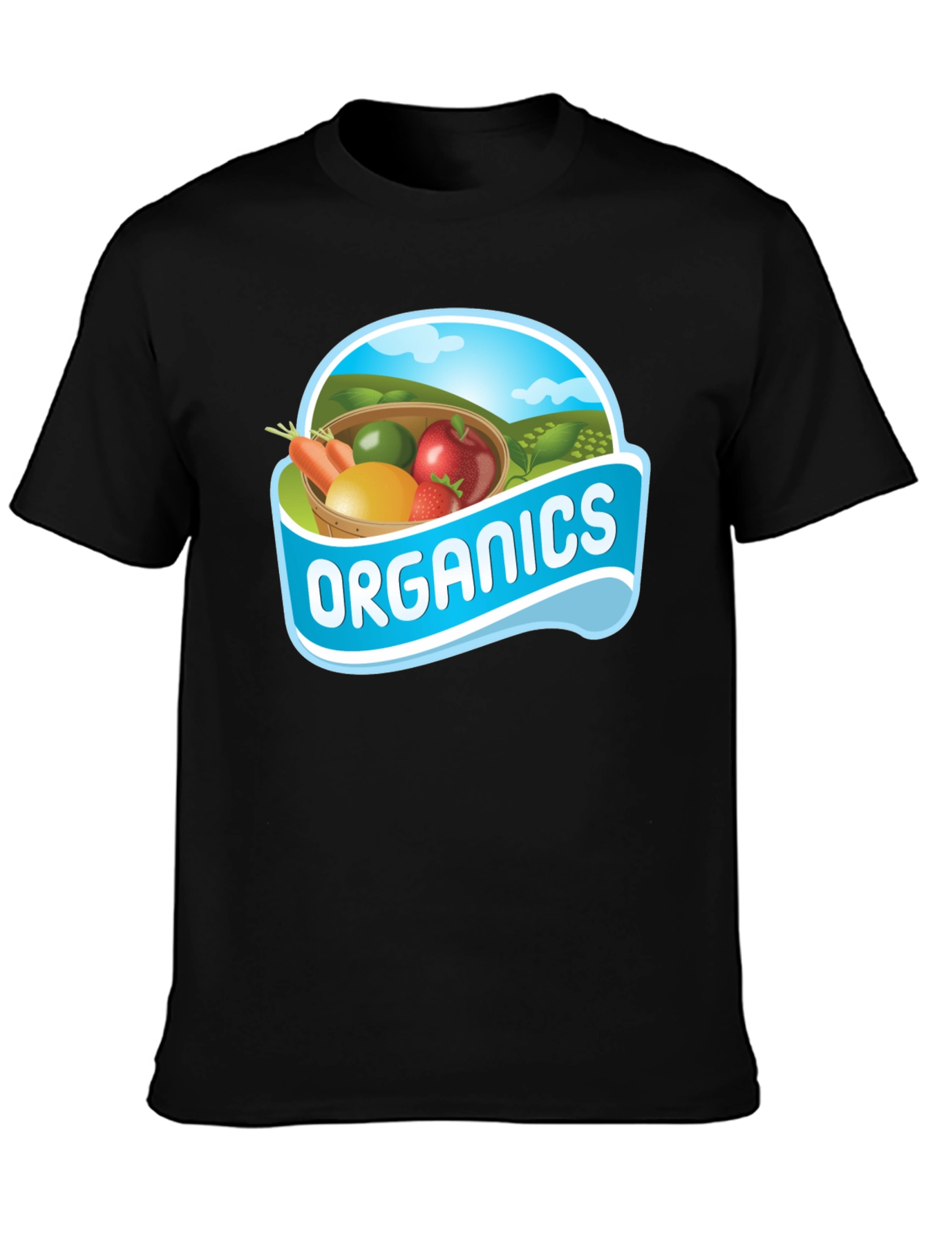 Organics Graphic T-Shirt Cotton Blend
