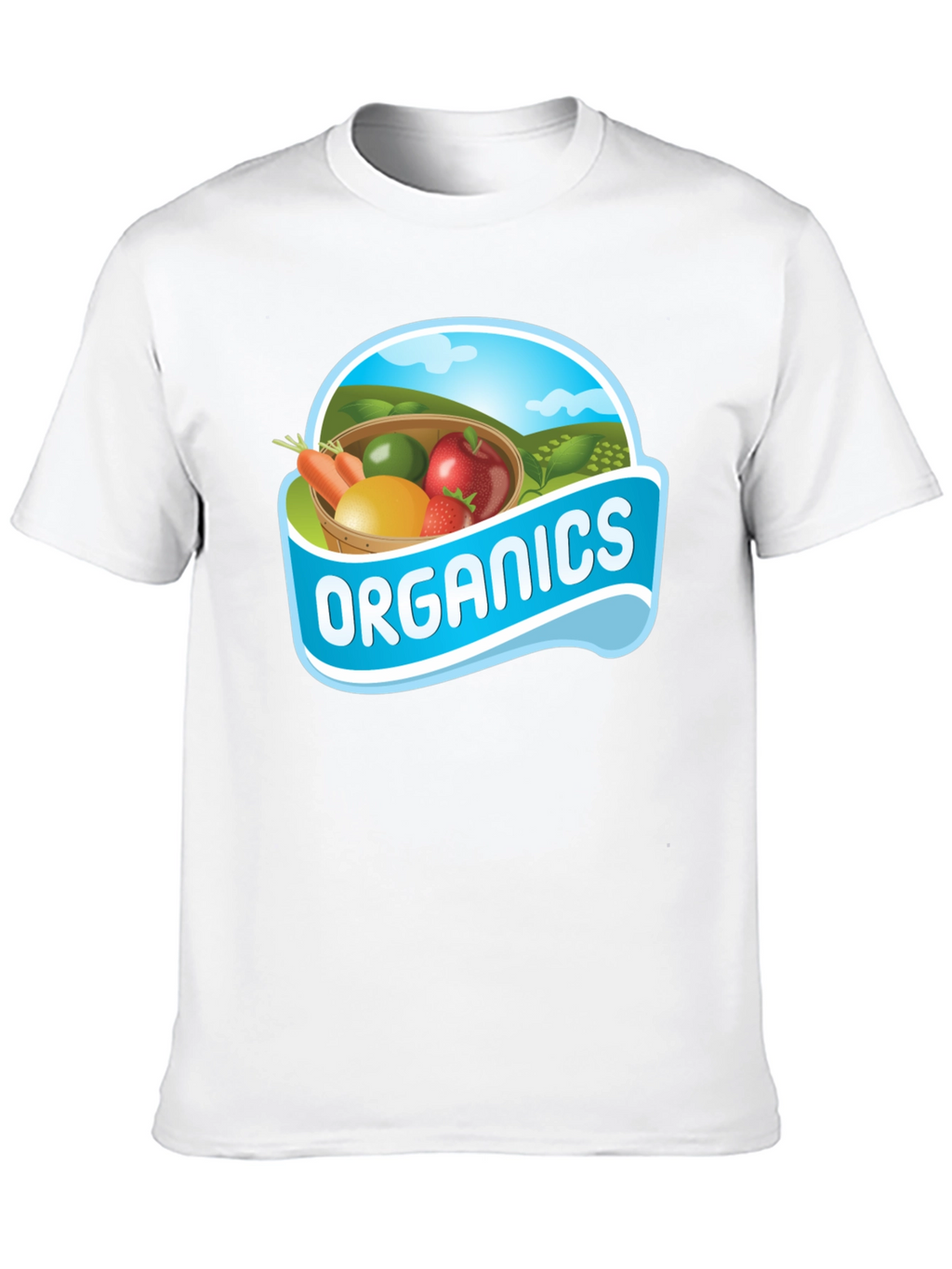 Organics Graphic T-Shirt Cotton Blend