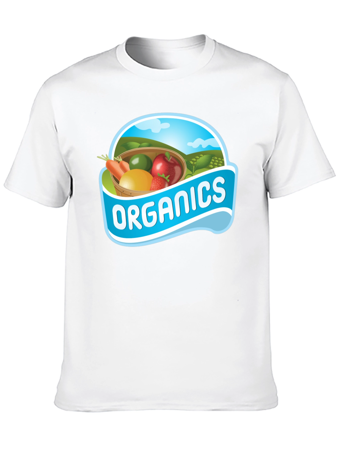 Organics Graphic T-Shirt Cotton Blend