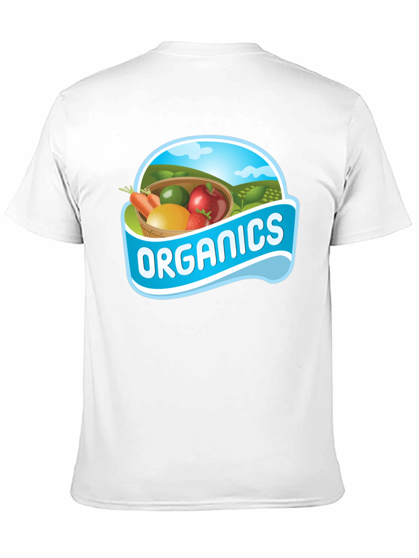 Organics Graphic T-Shirt Cotton Blend