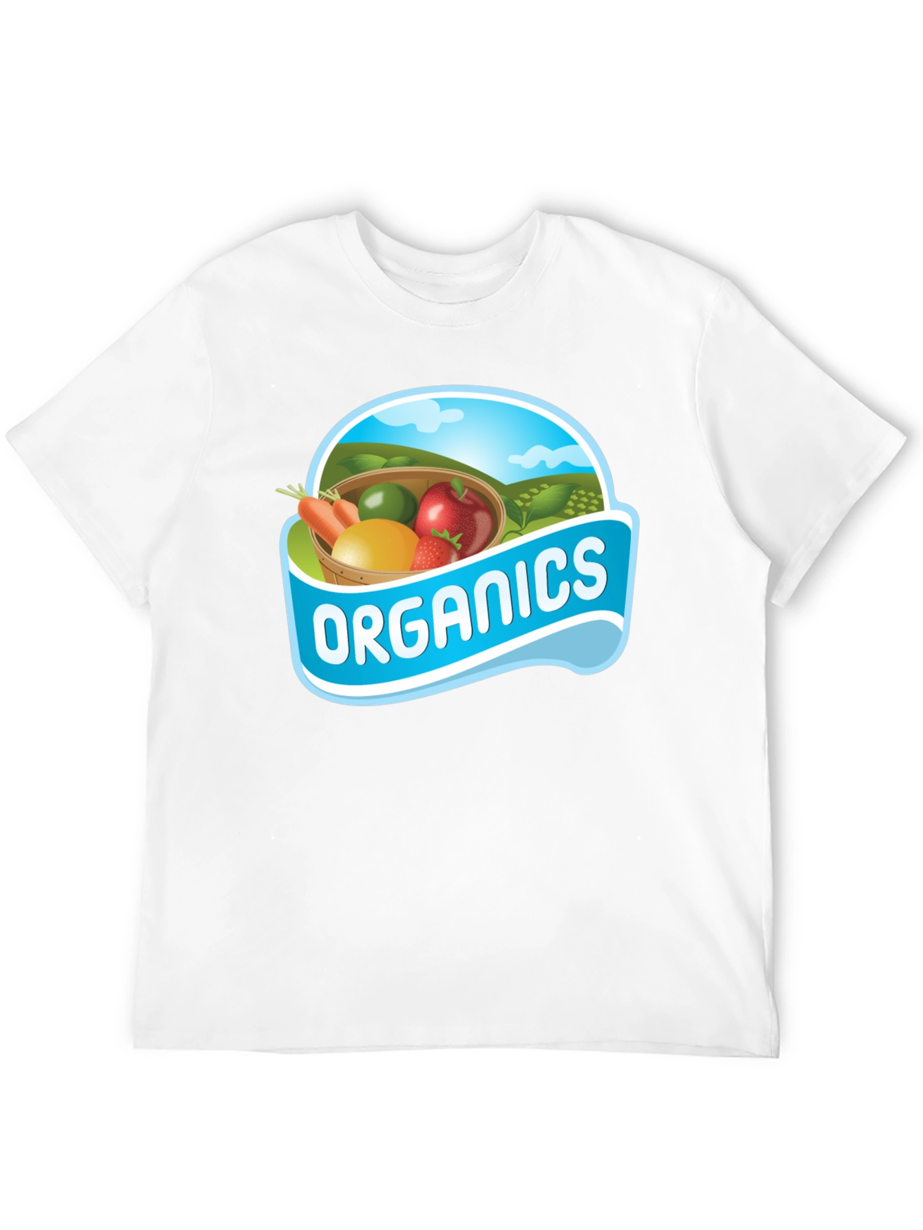 Organics Graphic T-Shirt Cotton Blend