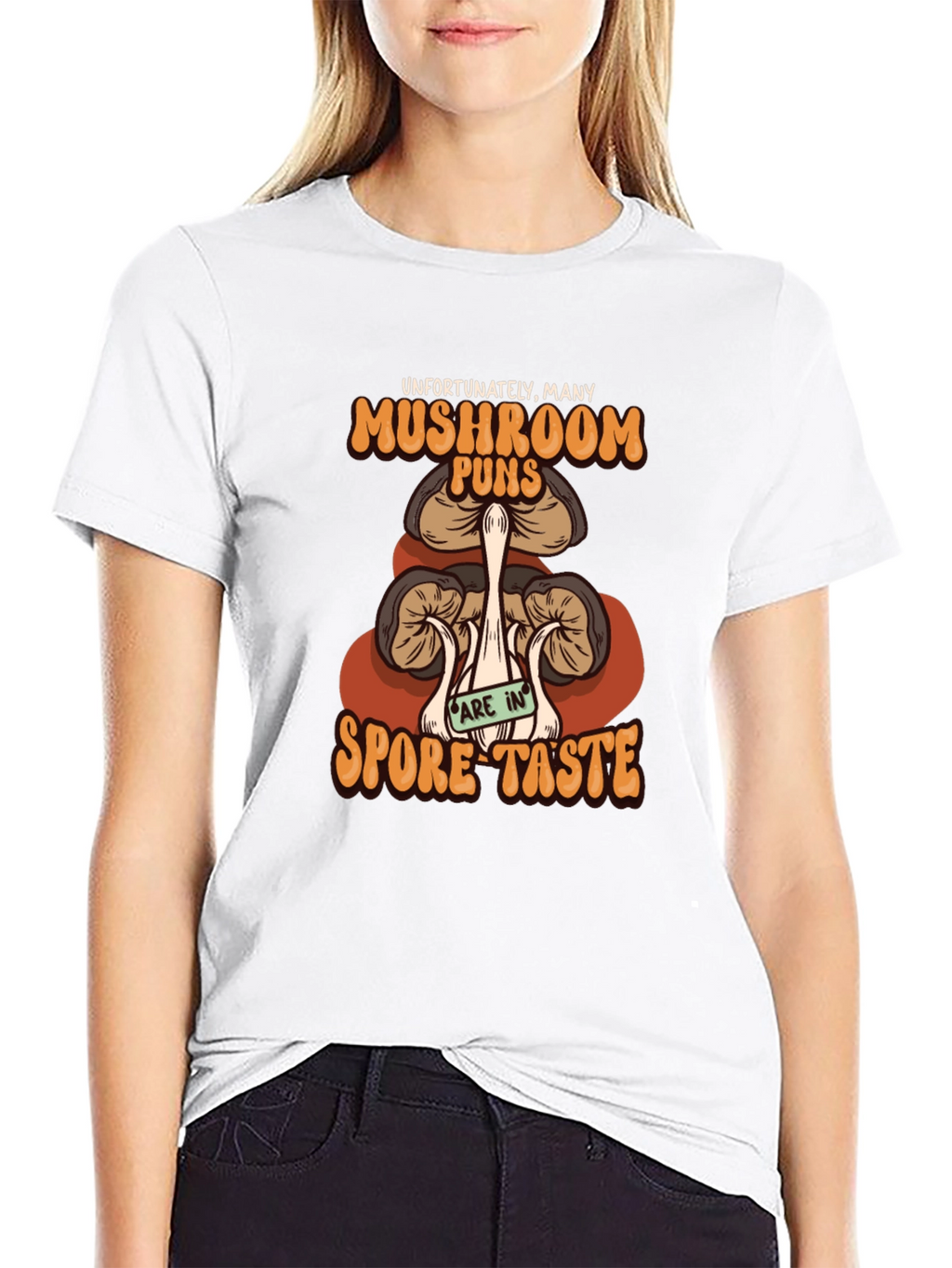 Mushroom Pun T-Shirt - Spore Taste Design