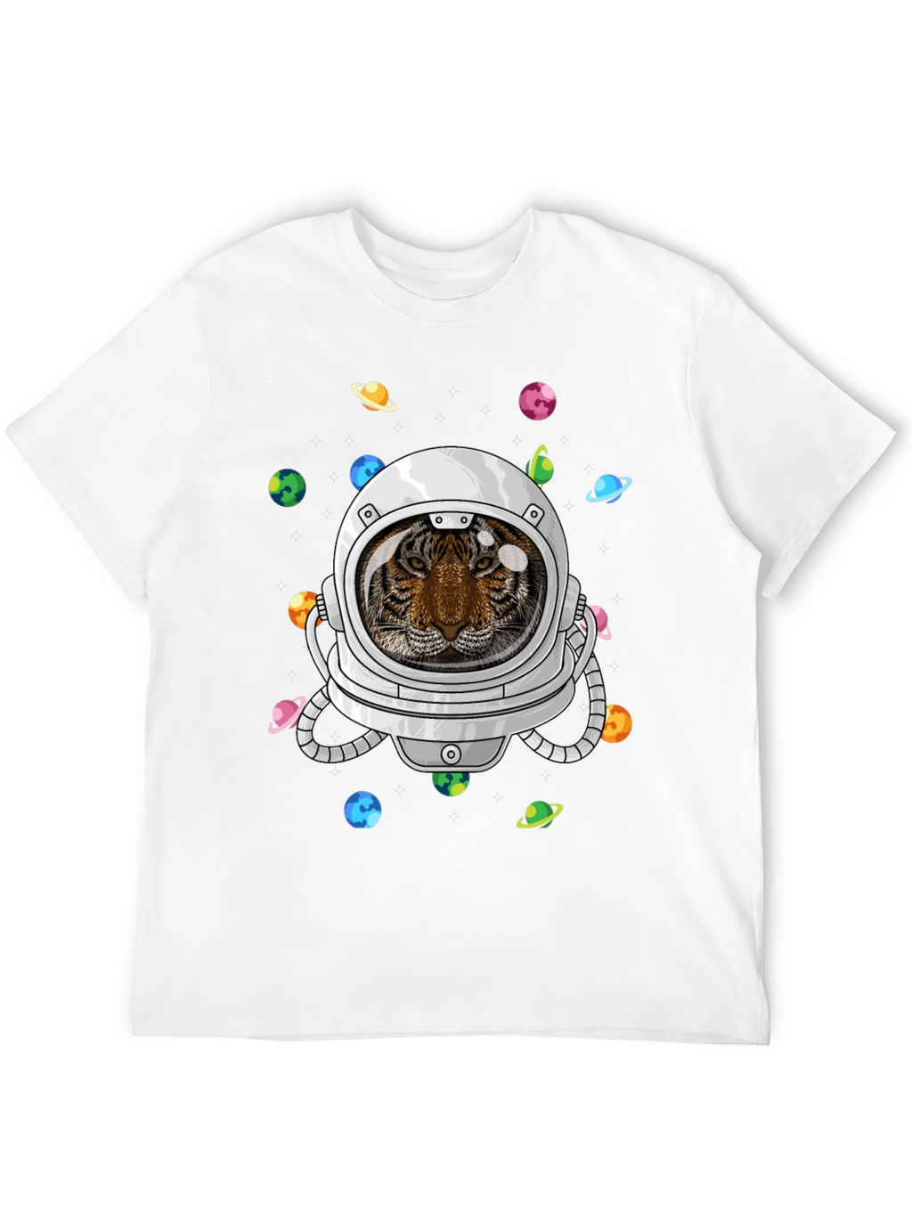 Astronaut Tiger Graphic Tee