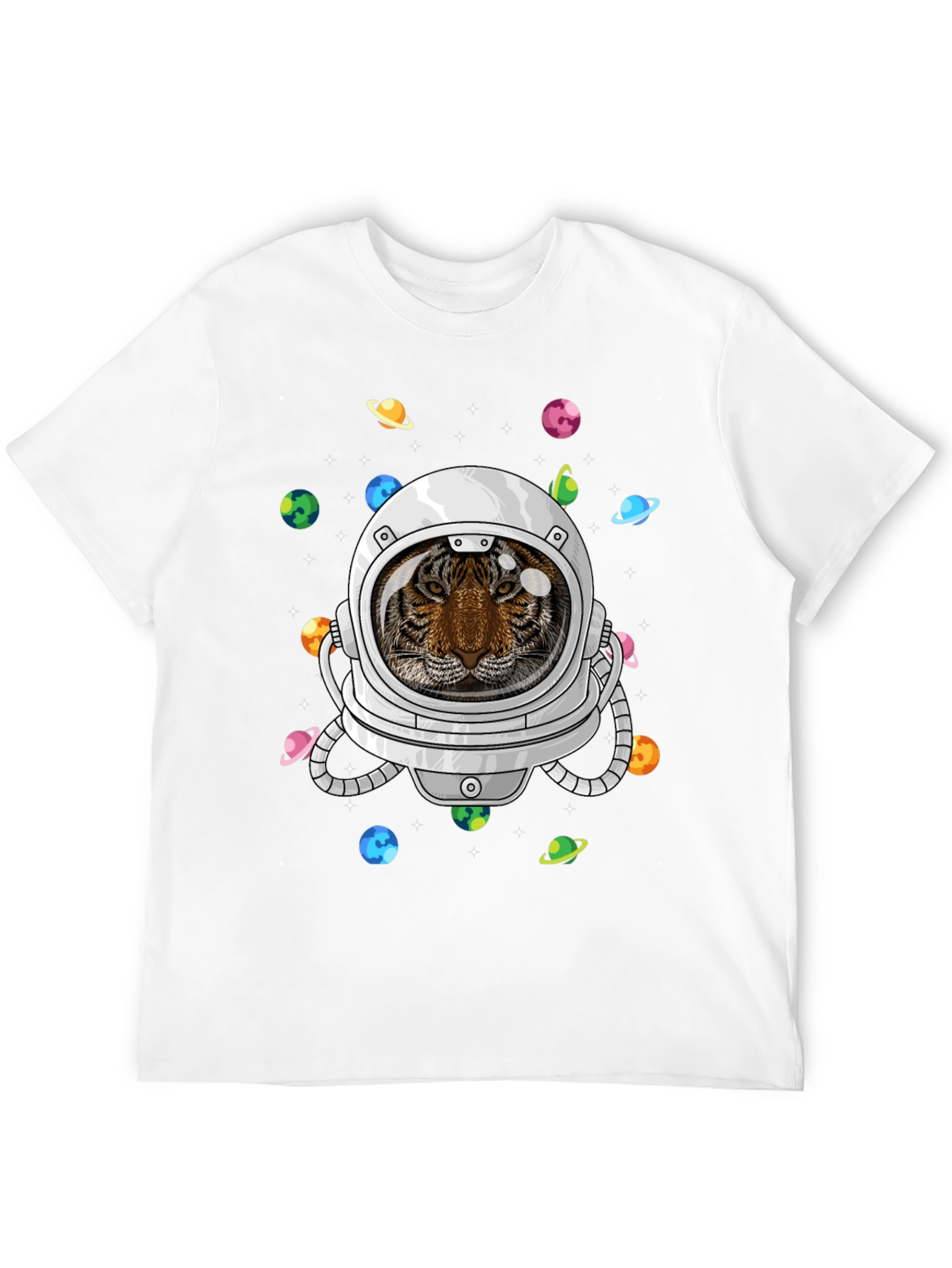 Astronaut Tiger Graphic Tee