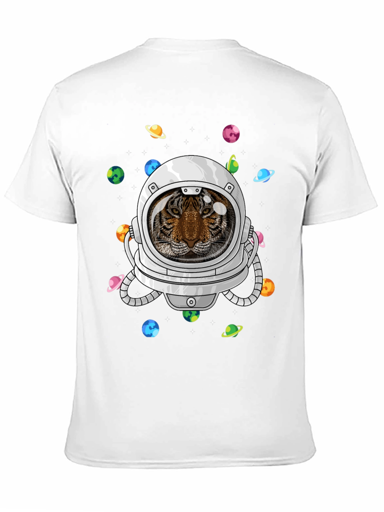 Astronaut Tiger Graphic Tee