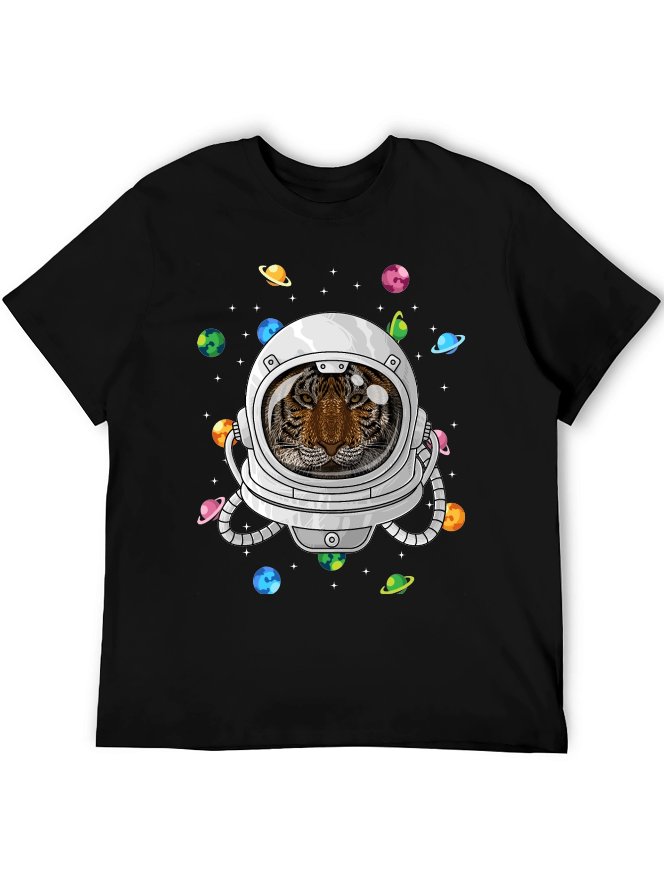 Astronaut Tiger Graphic Tee